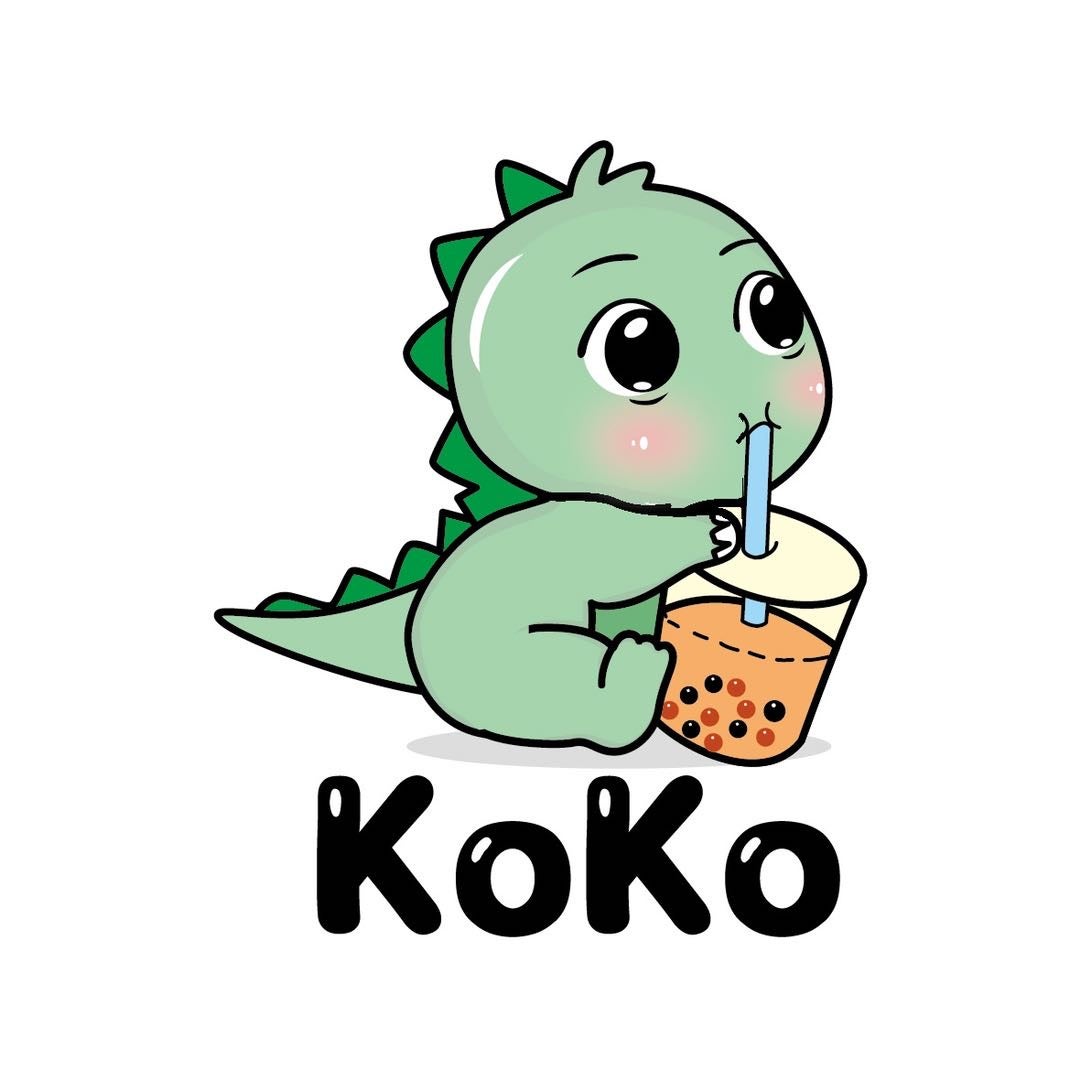 Koko boba tea house logo